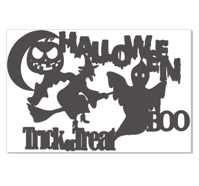 Trick or treat 150 x 100 sold in 3\'s